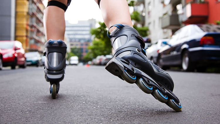 Betrunken auf Inlineskates: Keine Trunkenheitsfahrt