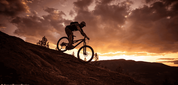 Schneller Mountainbiker – Kollision auf dem Waldweg