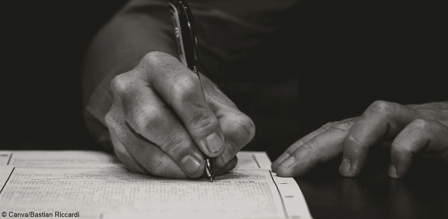 Unterschrift unter Testament: bloßes Zeichen genügt nicht